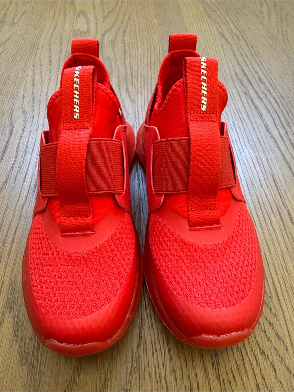 NWOT Skechers Red Sneakers Size 2